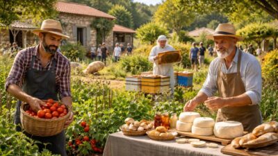 visitez la ferme pédagogique à gruissan, rencontrez les producteurs locaux et découvrez leur savoir-faire authentique pour une expérience unique en pleine nature.