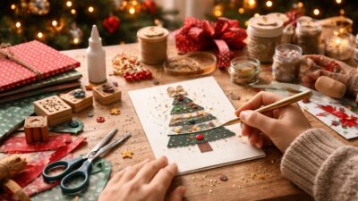 créez un noël magique avec nos cartes de noël faciles à réaliser, faites à la main et uniques pour des fêtes pleines d'originalité et de chaleur.