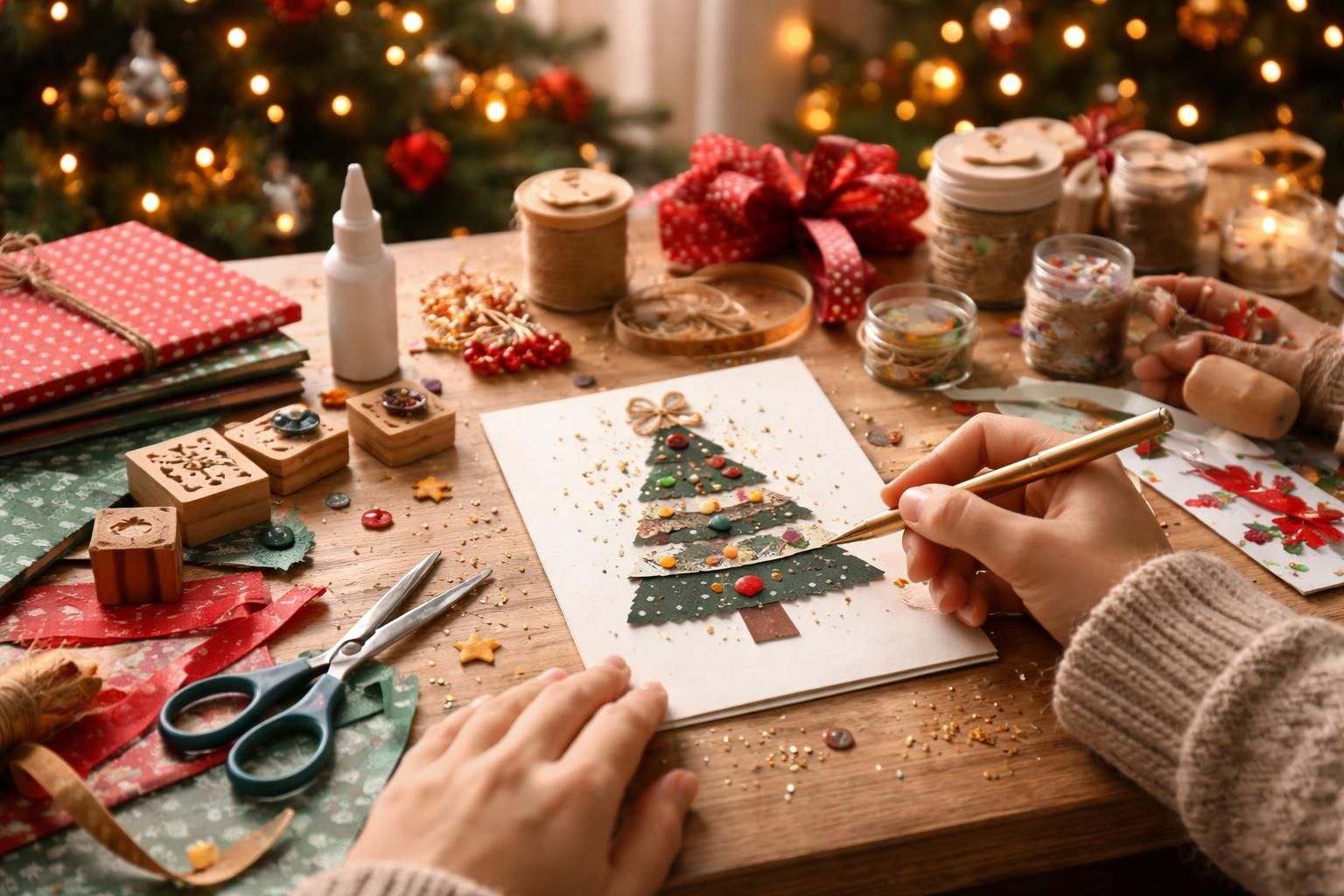 Transformez votre Noël grâce à des cartes de Noël faciles à faire fait main et uniques