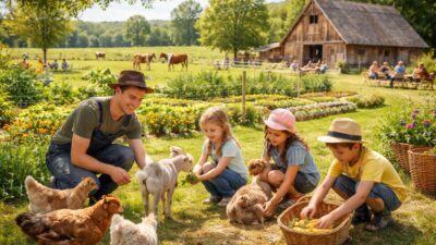 découvrez comment vivre une journée inoubliable à la ferme pédagogique d'yvetot grâce à notre guide complet : activités ludiques, rencontres avec les animaux et moments de découverte pour toute la famille.