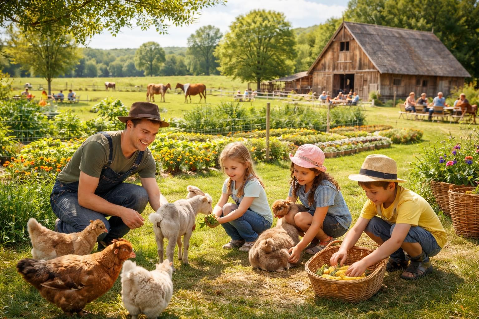 Un guide pour passer une journée inoubliable à la ferme pédagogique à Yvetot