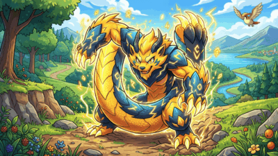 personnage de Pokémon en U