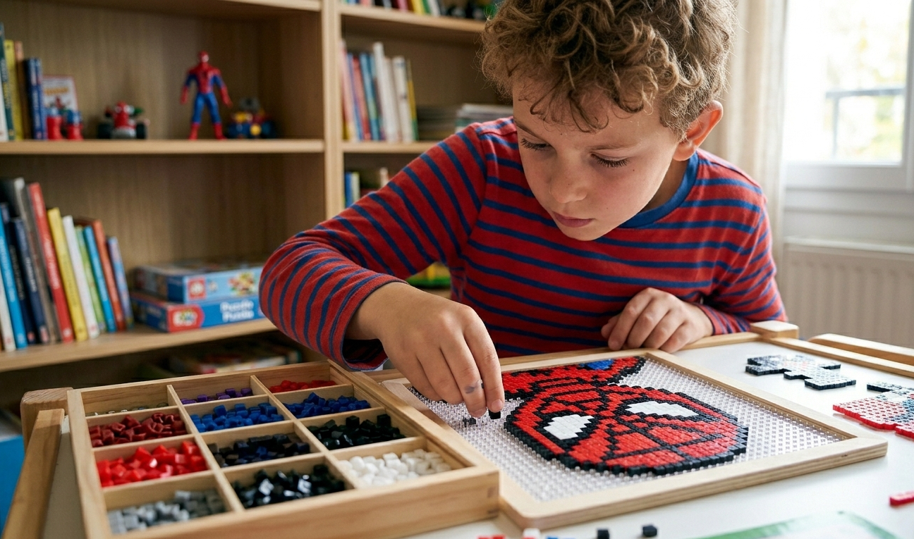 Pourquoi le pixel art Spiderman fascine-t-il les fans de comics ?