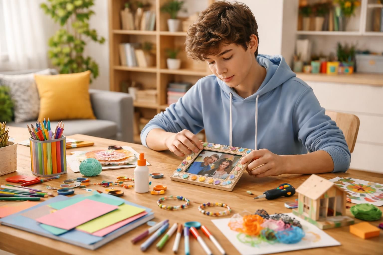 Activité manuelle pour un ado : 5 projets simples à réaliser à la maison