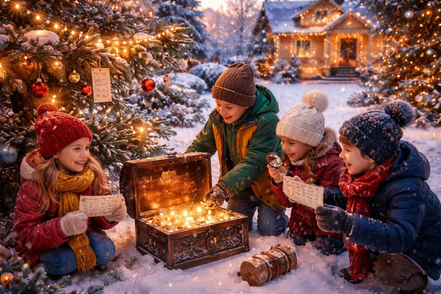 Chasse au tresor pour Noël : des thèmes originaux pour pimenter la fête