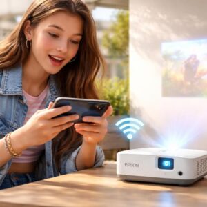 découvrez l'imprimante epson portable avec wi-fi intégré et fonction mirroring, idéale pour les smartphones des adolescents. pratique, rapide et connectée pour toutes leurs impressions où qu'ils soient.