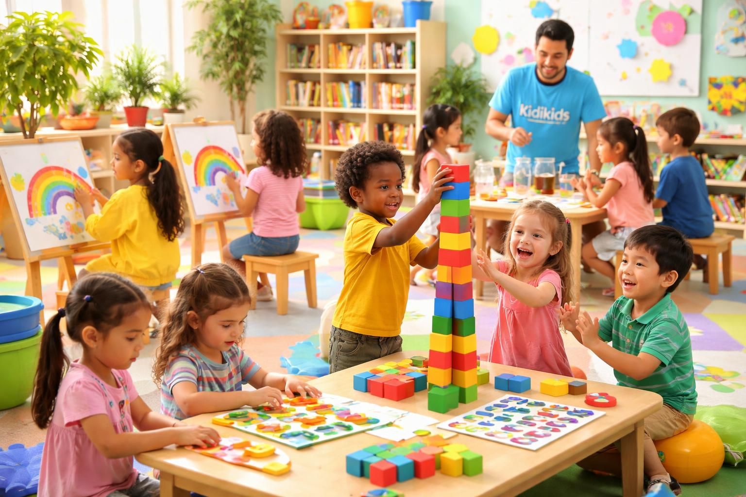 Exploration des différentes activités proposées par les Kidikids pour les enfants