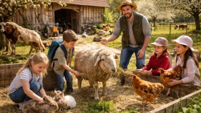 découvrez les nombreux avantages d'une visite à la ferme pédagogique à dieppe pour les enfants : éveil à la nature, apprentissage ludique et moments de partage inoubliables.