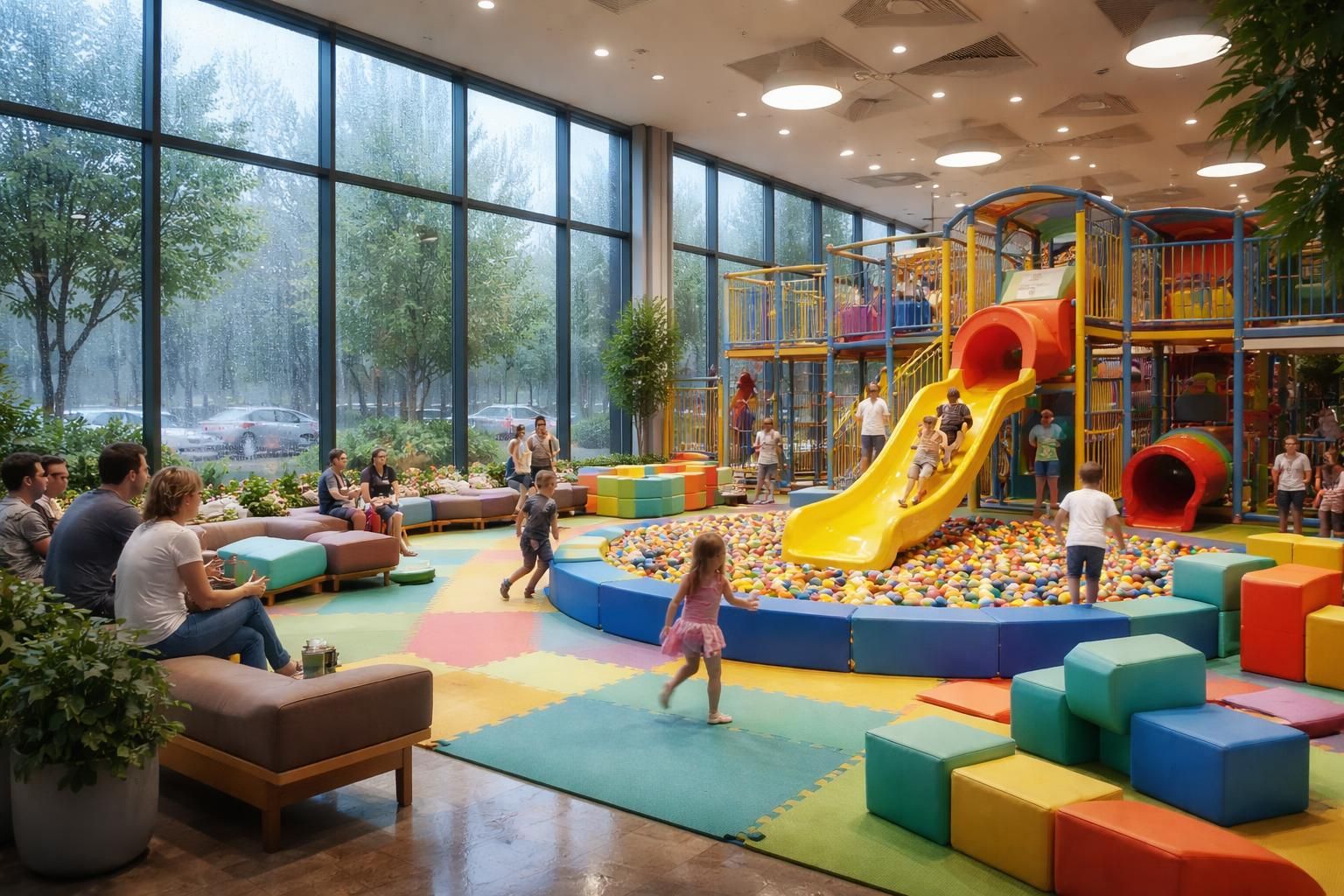 Pourquoi le parc de jeux couvert à Compiègne est l&rsquo;endroit idéal par temps de pluie