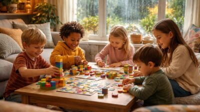 découvrez pourquoi les jeux indoor pour enfants sont indispensables pendant les jours de pluie, favorisant leur amusement, leur créativité et leur développement malgré le mauvais temps.