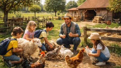 découvrez une expérience inoubliable en visitant une ferme pédagogique à douai, idéale pour toute la famille. apprenez-en plus sur les animaux, la nature et les activités éducatives dans un cadre convivial.