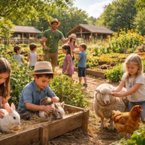 découvrez comment la ferme pédagogique à berck sensibilise et éveille les enfants à la nature à travers des activités ludiques et éducatives en plein air.