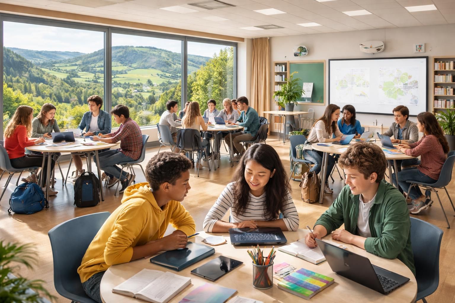 Comment ma classe en Auvergne favorise l’apprentissage collaboratif
