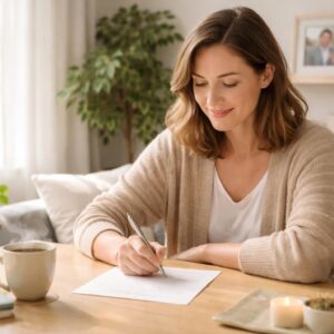 modèle de lettre pour exprimer soutien et réconfort à un parent traversant un divorce, avec des conseils pour bien formuler vos mots.