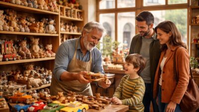 découvrez comment les magasins de jouets à saintes s'engagent à soutenir les artisans locaux en proposant des produits uniques et faits main.