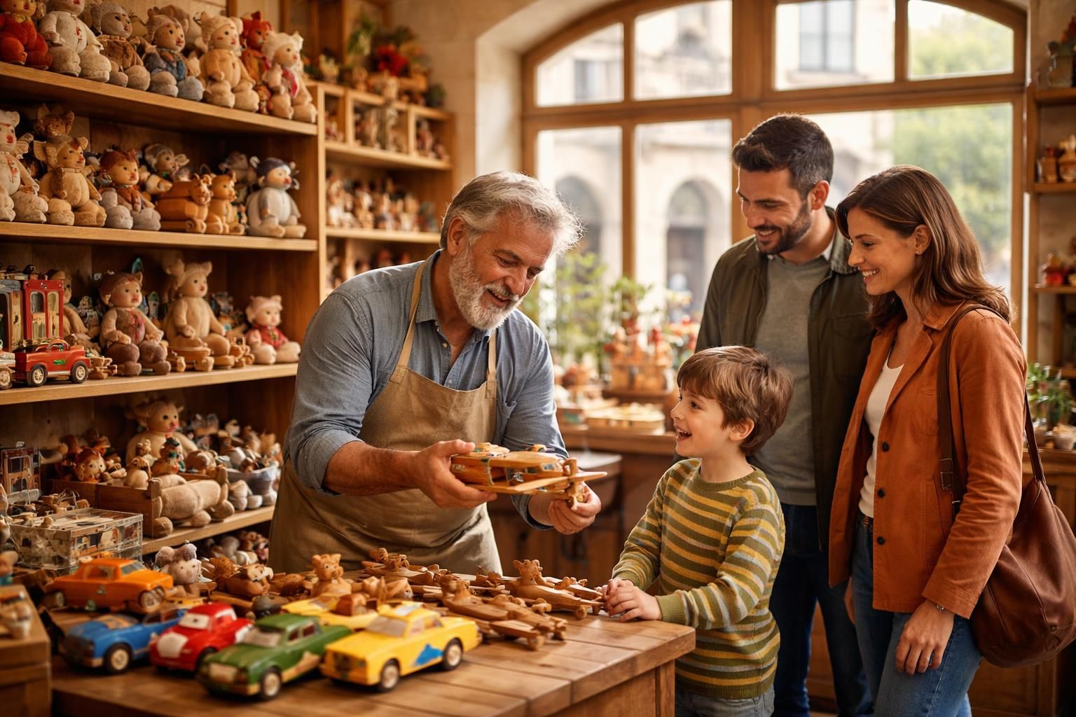 Les magasins de jouets à Saintes soutiennent les artisans locaux