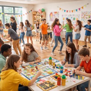 découvrez les meilleures activités animées en intérieur pour les jeunes de 12 à 17 ans, idéales à organiser en groupe pour des moments ludiques et conviviaux.