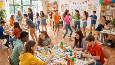découvrez les meilleures activités animées en intérieur pour les jeunes de 12 à 17 ans, idéales à organiser en groupe pour des moments ludiques et conviviaux.