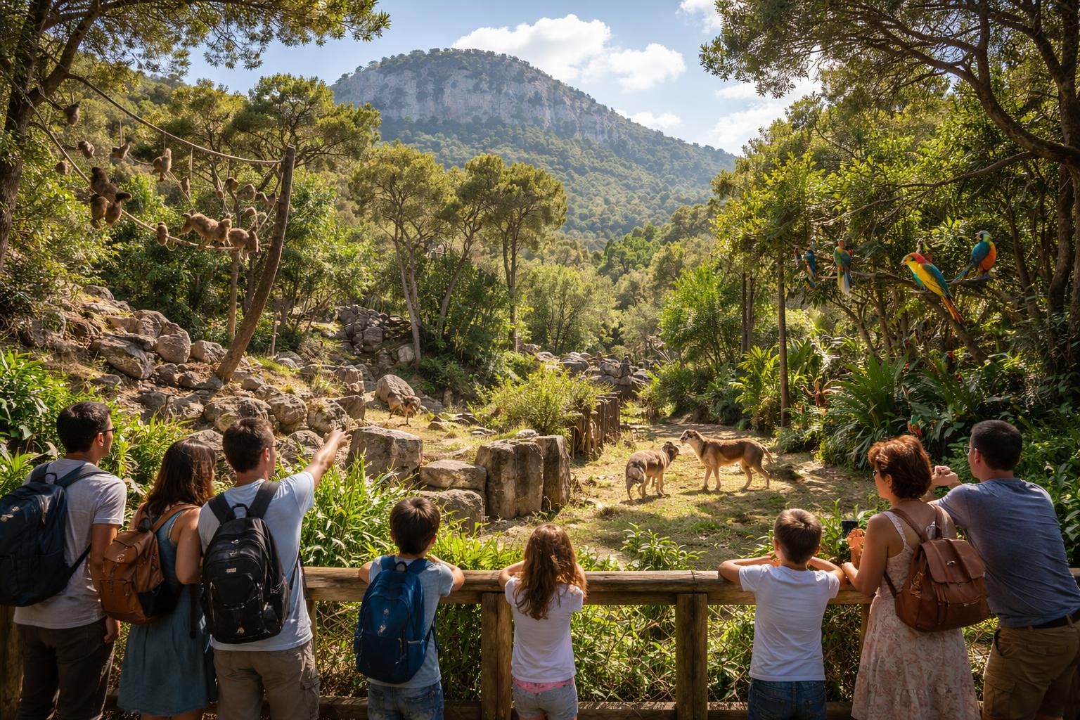 Pourquoi le zoo au Mont Faron est une expérience incontournable