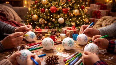 créez un noël magique avec nos boules de noël à colorier personnalisées, idéales pour des souvenirs uniques et une décoration festive originale.