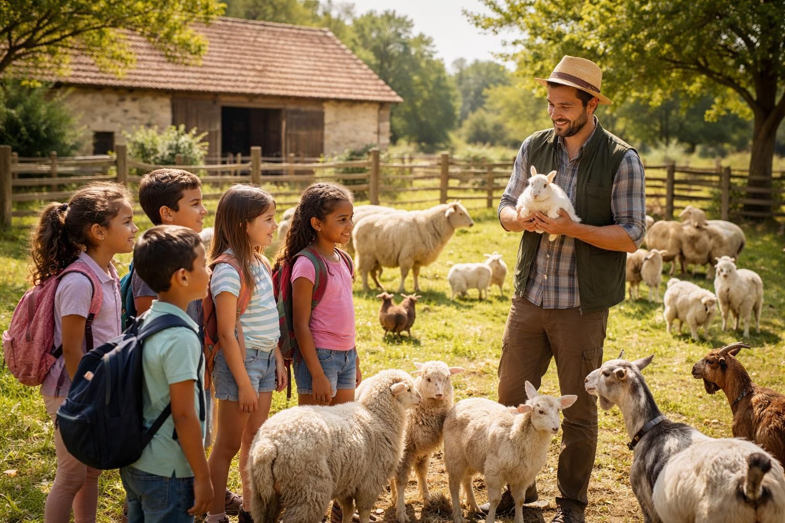 Rencontre avec les animaux : la ferme pédagogique à Toul comme outil éducatif