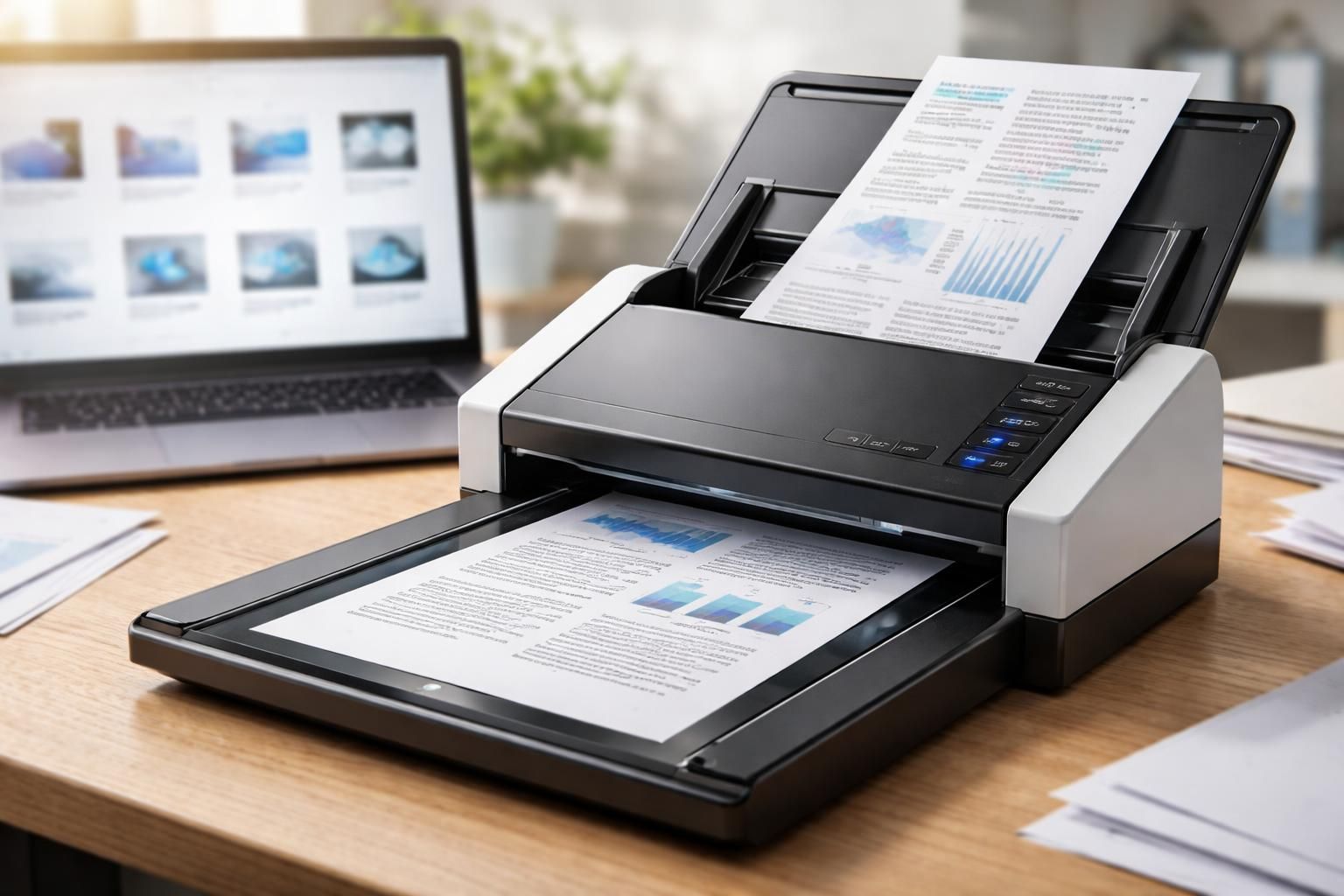 Scanner : guide simple DPI, recto/verso, vitesse