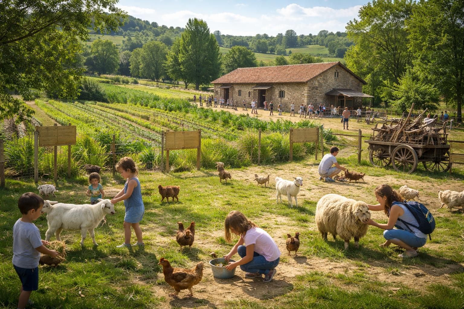 Visitez la ferme pédagogique à Saint-Étienne : un voyage au cœur de l&rsquo;agriculture