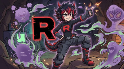 personnage de Pokémon en R