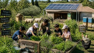 découvrez comment une ferme pédagogique à nîmes sensibilise les visiteurs au développement durable grâce à des activités éducatives et ludiques, favorisant un apprentissage respectueux de l'environnement.