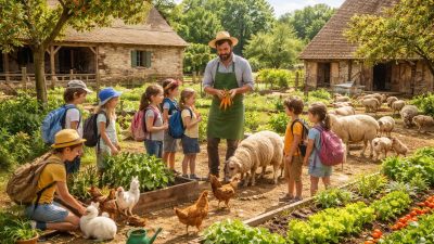 découvrez la ferme pédagogique à rouen, un lieu idéal pour initier les enfants à l'agriculture, la nature et le respect des animaux à travers des activités ludiques et éducatives.