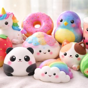 découvrez le top 10 des squishy géants, des jouets sensoriels moelleux et amusants qui plairont autant aux enfants qu'aux adultes. parfaits pour déstresser et s'amuser !
